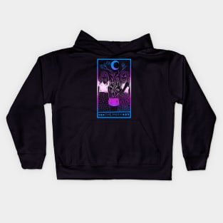 Midnight Margarita Moon - Tarot Card Trans Pride Kids Hoodie